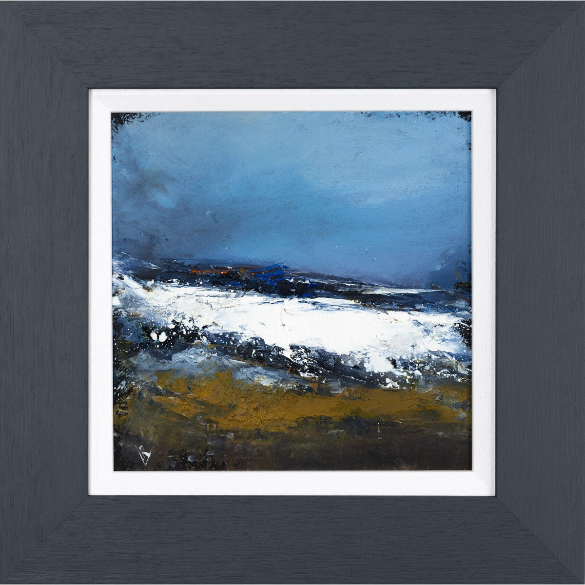 &#39;Changing Tides&#39; oil on board original by Ian Rawnsley, available at Padstow Gallery, Cornwall