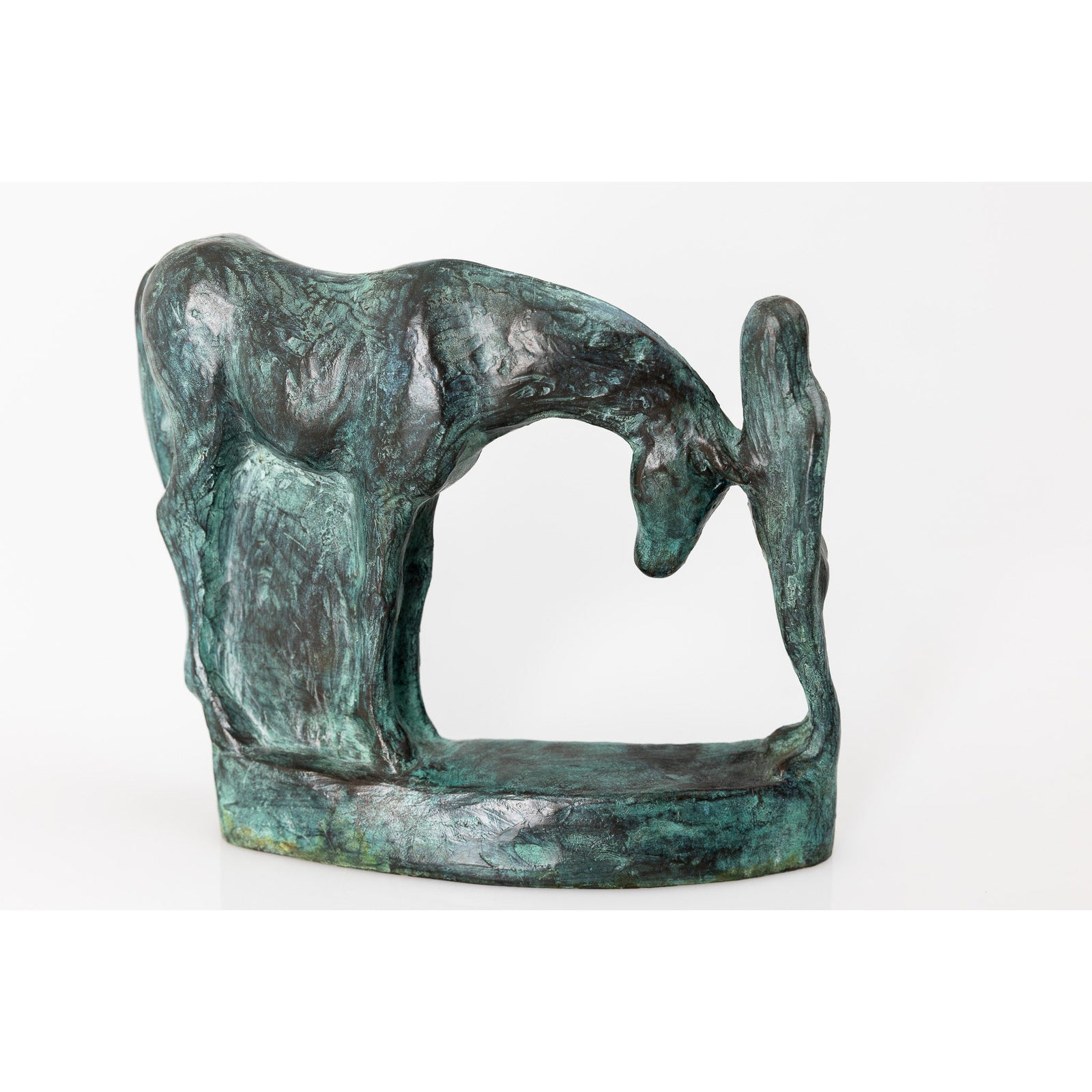'Standing' sculpture by Sophie Howard, available at Padstow Gallery, Cornwall