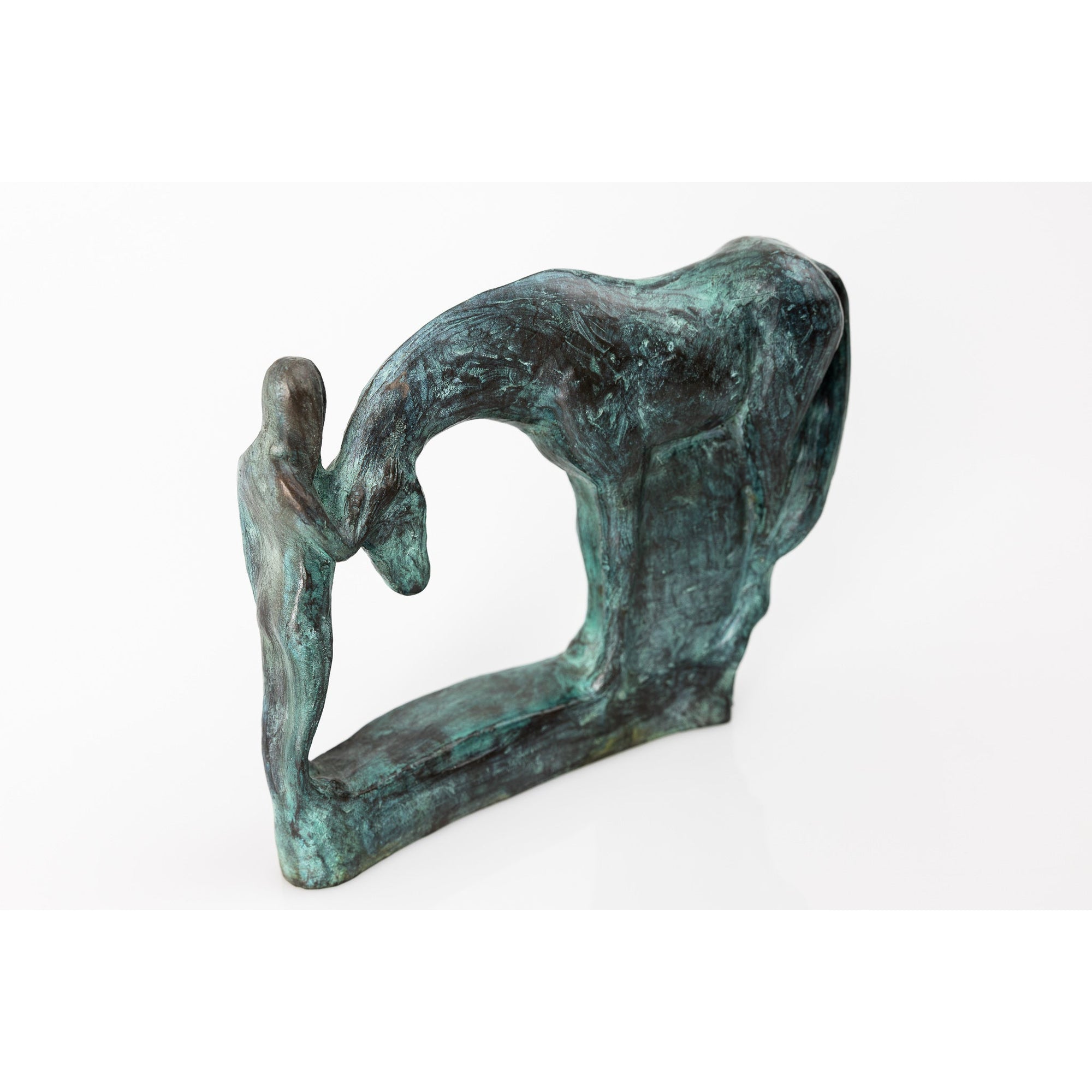 'Standing' sculpture by Sophie Howard, available at Padstow Gallery, Cornwall