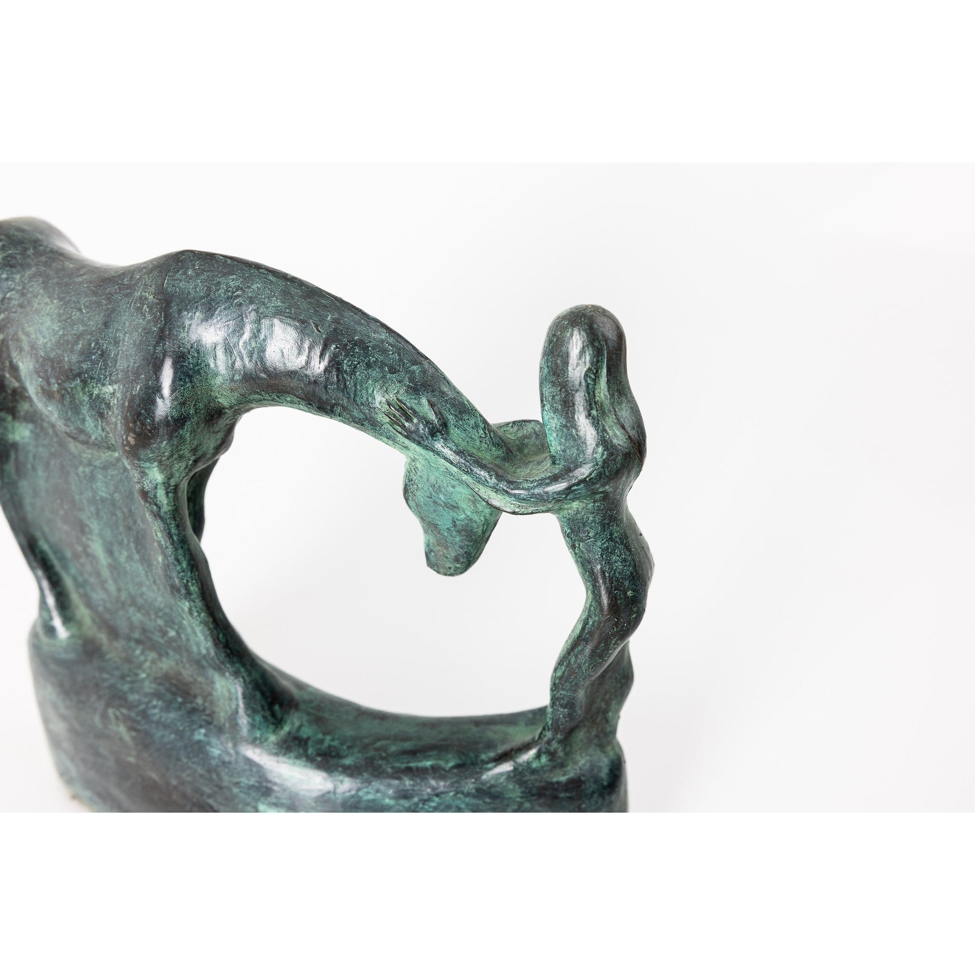 Greeting limited edition sculpture by Sophie Howard, available at Padstow Gallery, Cornwall