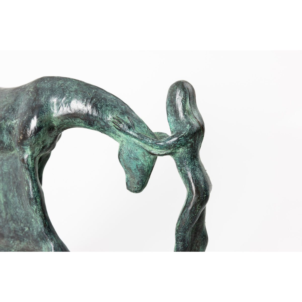Greeting limited edition sculpture by Sophie Howard, available at Padstow Gallery, Cornwall