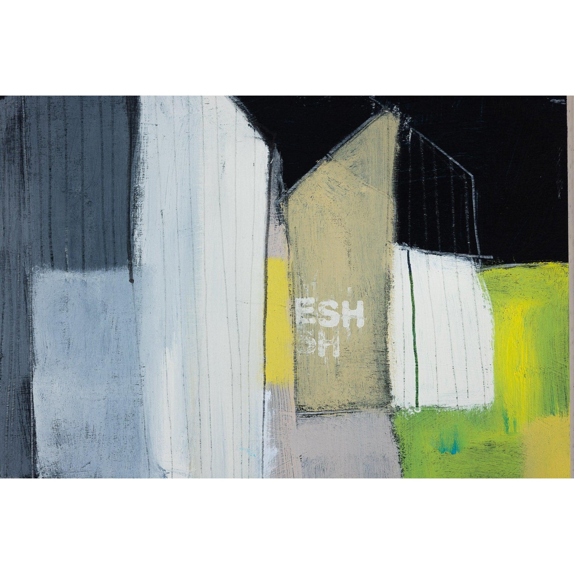 After Hours by John Button, mixed media original, available at Padstow Gallery, Cornwall