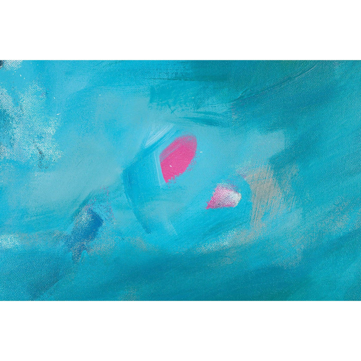 'Dive in!’ acrylic on board by John Button, available at Padstow Gallery, Cornwall