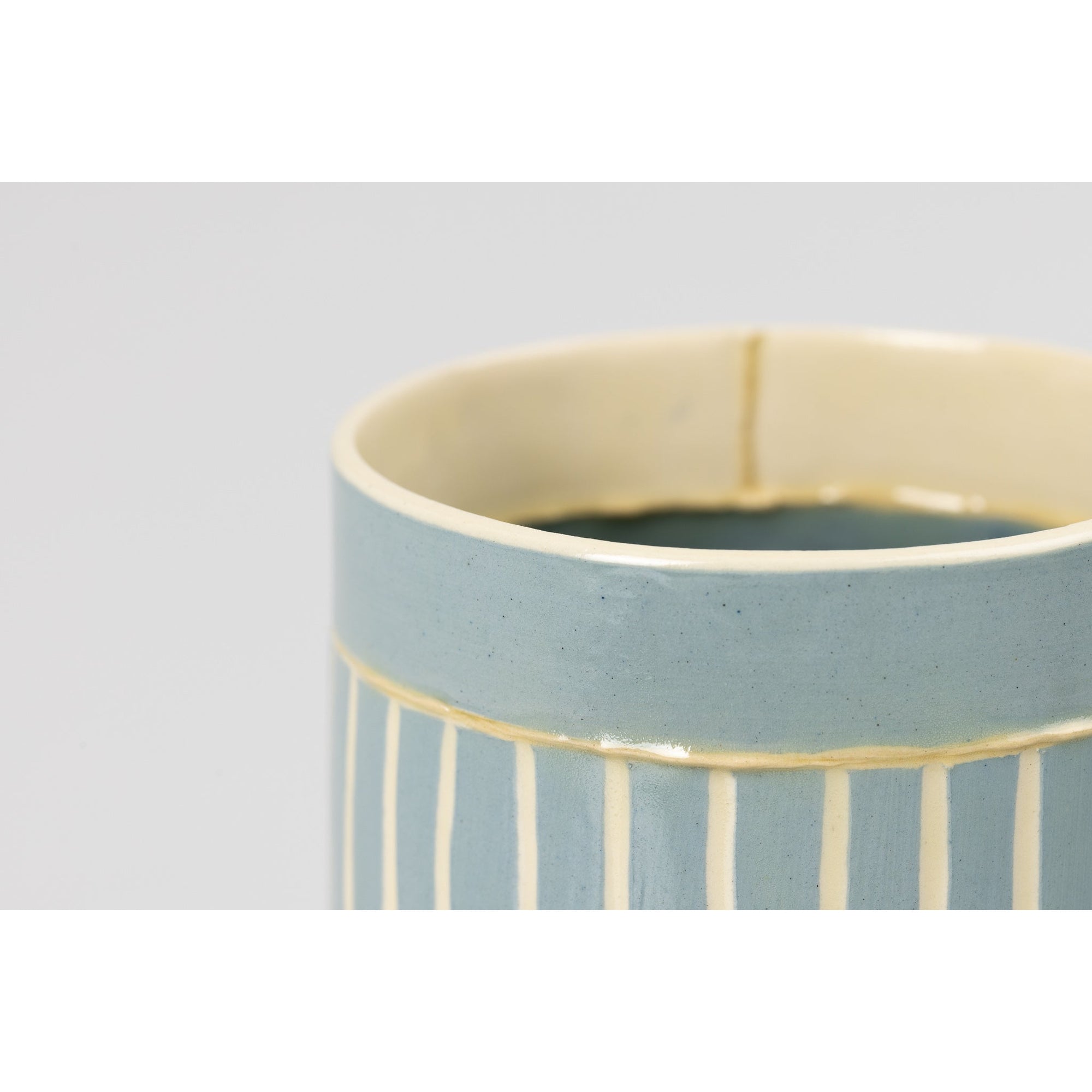 SV4 Small Vessel, handbuilt ceramic created by Emily-Kriste Wilcox, available from Padstow Gallery, Cornwall