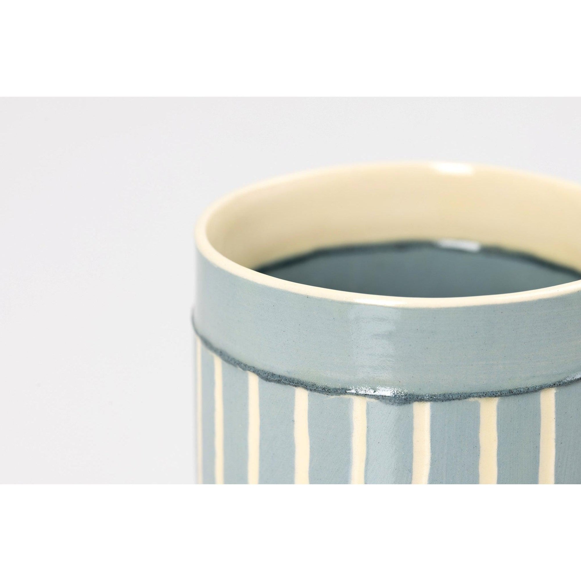 SV6 Small Vessel, handbuilt ceramic created by Emily-Kriste Wilcox, available from Padstow Gallery, Cornwall