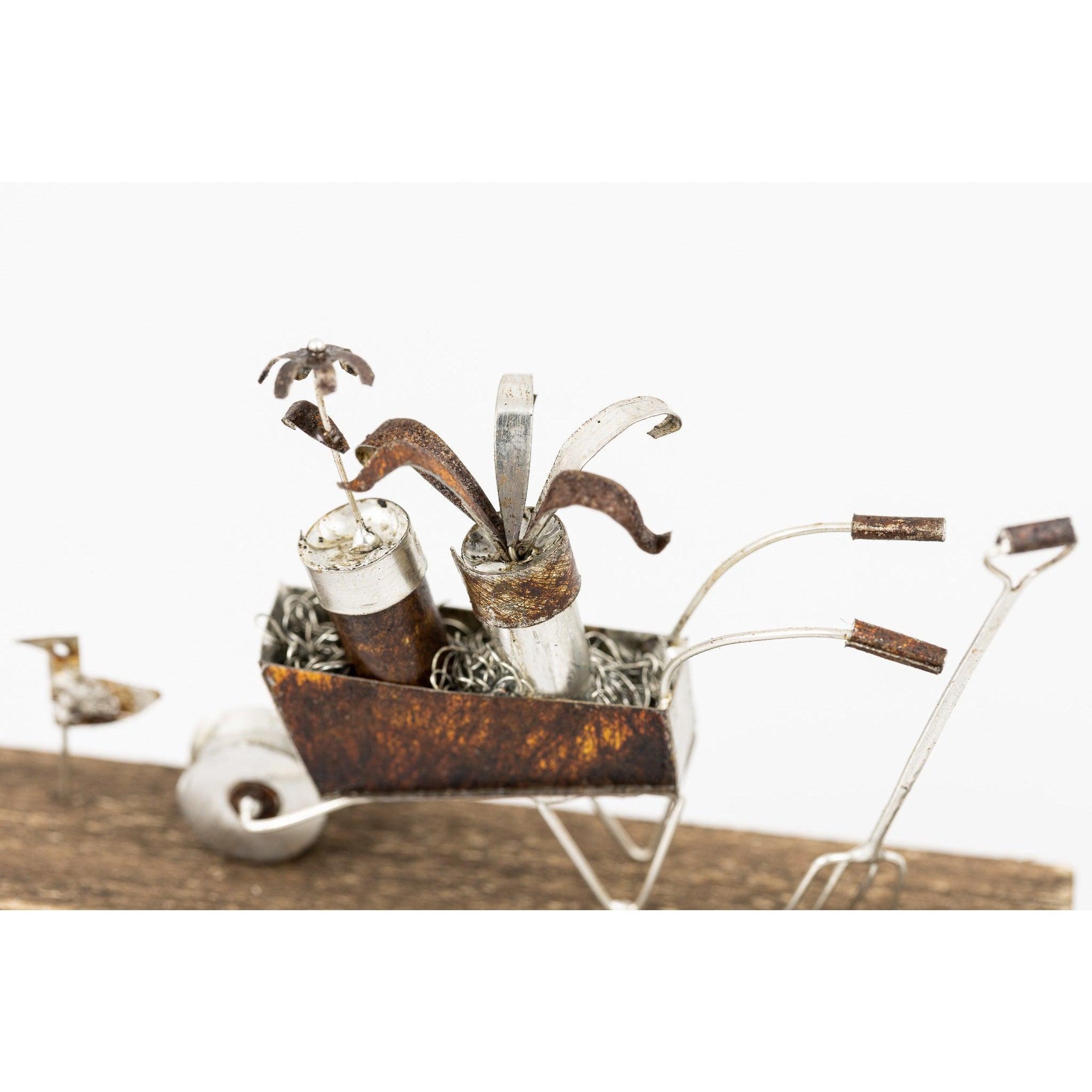 The Wheelbarrow by Sarah Jane Brown available at Padstow Gallery, Cornwall