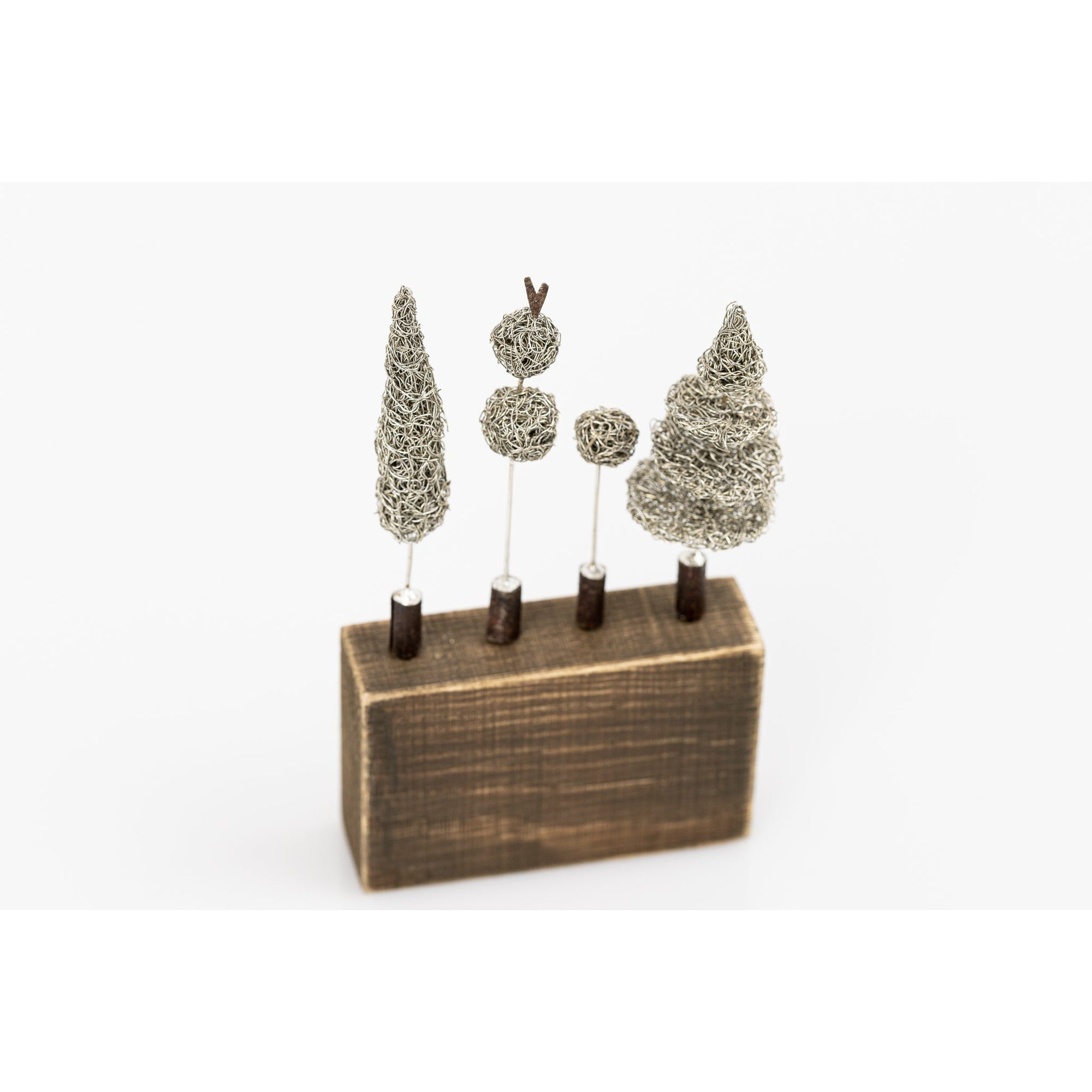 Mini Topiary by Sarah Jane Brown available at Padstow Gallery, Cornwall